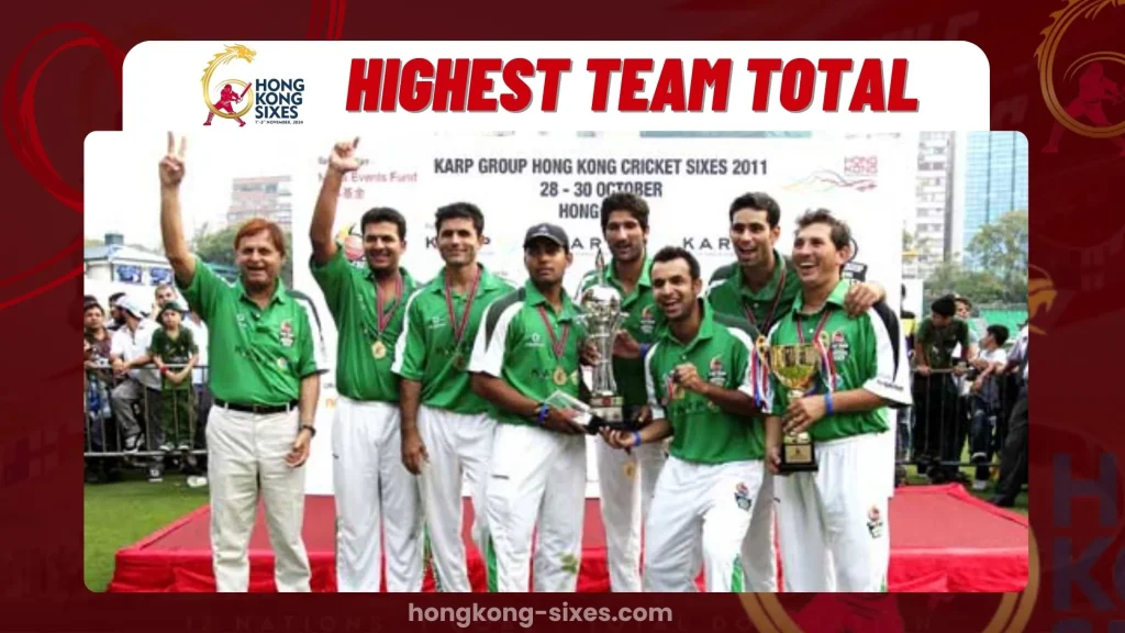 Highest Team Total in HK World Sixes