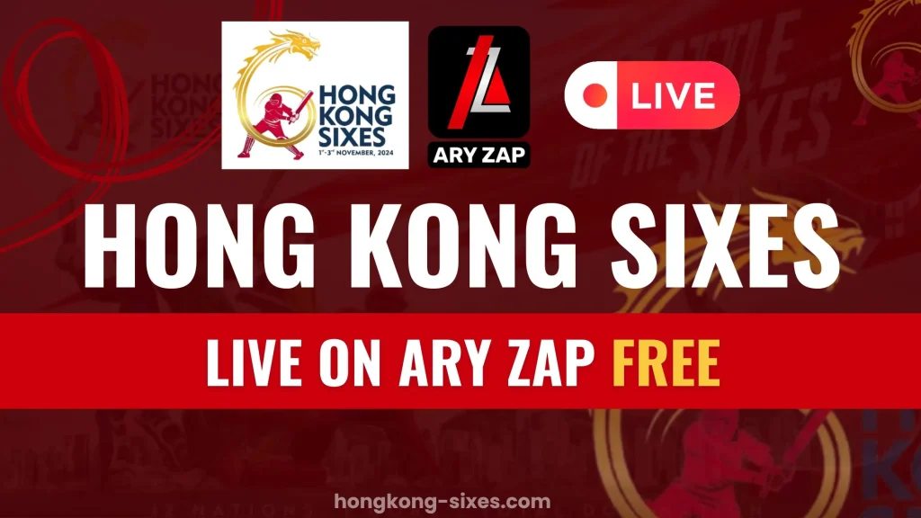 Hong Kong Sixes Live on ARY ZAP