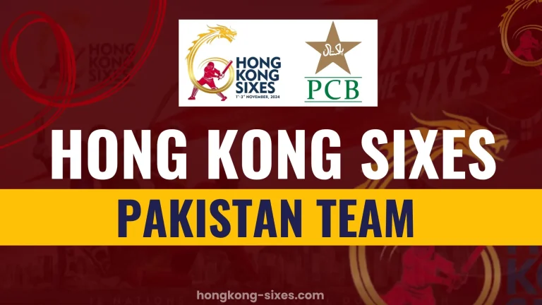 Pakistan Team in Hong Kong Sixes