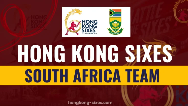 South Africa Team in Hong Kong Sixes