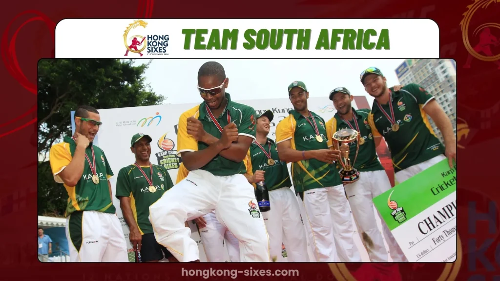 South Africa Team in Hong Kong World Sixes